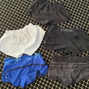 5 Lulu shorts size 4